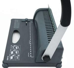 Máquina de amarração do pente espiral do plástico do tamanho a3 a4 - Product Image 5