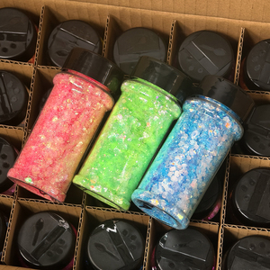 US Warehouse Premium Glitter Powder Set Free Shipping Professional Grade Chunky Glitter for <strong>Snow</strong> Globe Tumblers Resin <strong>Art</strong> - Product Image 5
