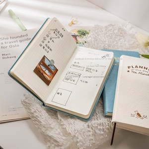 <span class=keywords><strong>2025</strong></span> A6 Túi xách tay giả da gắn chủ đề ràng buộc sinh viên thời gian cuốn sách tay mở lịch trình quản lý Trung Quốc - Product Image 3