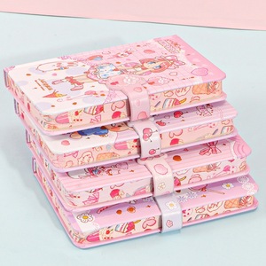 Carnets de notes pour étudiants, mignons et de dessin animé, avec pages colorées estampées à chaud 64K, vente en gros - Product Image 2