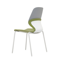Chaise de réunion empilable moderne de luxe pour le bureau et l'université Chaise de visiteur empilable avec un design élégant