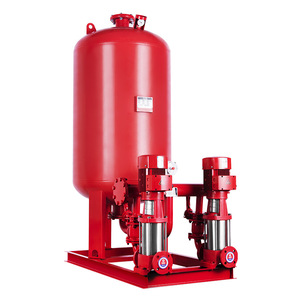 Système de pompe de surpression haute pression pour lutte contre l'incendie, débit de 7,2 m³/h, avec commande PLC - Product Image 3