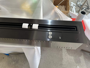 Inno-living <span class=keywords><strong>Fire</strong></span> Chimenea moderna 200cm Negro Plata <span class=keywords><strong>Google</strong></span> Alexa Chimenea de etanol China - Product Image 4