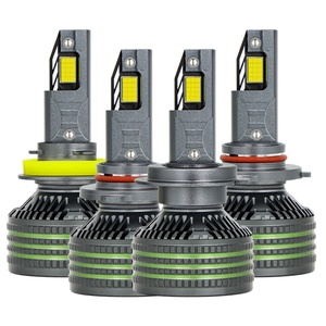 Phare LED H4 à quatre tubes en cuivre avec télécommande Y4D 150W 90W 70W, ampoule clignotante pour voiture, phare antibrouillard - Product Image 2