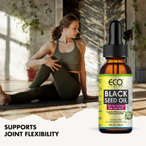 100% Puure Aceite de semilla de comino negro orgánico sin OGM y vegano prensado en frío con vitamina E -916042 - Product Image 5