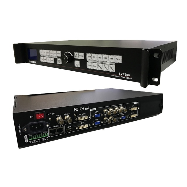 VDWALL Real 4K LED Display Processor LVP605S LVP615S Rental LED Display A6000 A63/A65/A66/D6000 Video Processor
