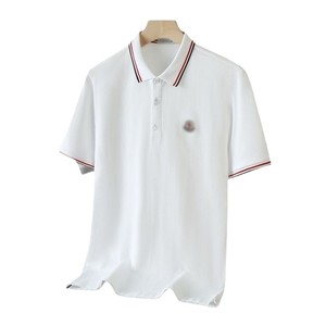 <span class=keywords><strong>เสื้อ</strong></span>โปโลชายสไตล์ยุโรปและอเมริกา ผ้าคอตตอนหวีอย่างดี คอปกแบบ K <span class=keywords><strong>ลาย</strong></span>ทาง แขนสั้น <span class=keywords><strong>เสื้อ</strong></span>ยืดใหม่ สวมใส่สบาย เหมาะสำหรับธุรกิจ - Product Image 5