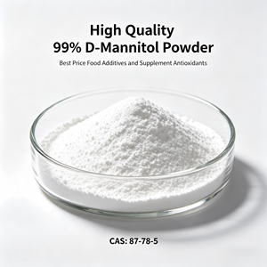 Polvere di D-Mannitolo di Alta Qualità 99%, Miglior Prezzo, Additivo Alimentare, Integratore Antiossidante, Essiccato, CAS 57-48-7, Grado USP/<span class=keywords><strong>BP</strong></span>/EP/FCC - Product Image 1
