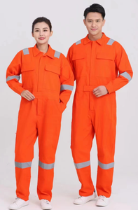 Overoles de algodón 100% para hombres y mujeres, uniforme de trabajo de seguridad para proveedores, mecánicos, construcción, reparador, ropa de fábrica - Product Image 5