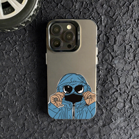 Coque de Téléphone Multicolore Tendance Super Cool IMD Effet Pierre d'Islande pour iPhone 16 15 14 13 Pro Max Grande Vente