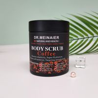 Gommage corporel hydratant et exfoliant doux au sel de mer raffermissant au café, best-seller, 680g