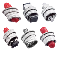 Atenuador de Fibra Óptica LC FC SC ST, Ajustable de 0-30dB, para FTTH y Redes 4G, Compatible con Longitudes de Onda de 1310nm y 1550nm