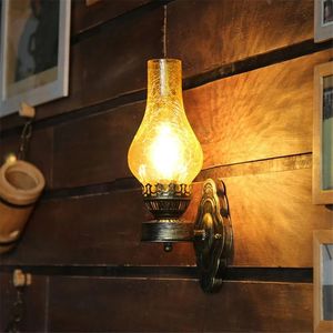 Lámpara de Pared de Estilo Chino, Vintage, de Hierro Forjado, para Pasillo, <span class=keywords><strong>Bar</strong></span>, Cafetería, Restaurante, Dormitorio, Iluminación Creativa Retro - Product Image 6