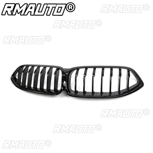 Calandre de remplacement avant pour BMW Série 8 G14 G15 G16 2018+ 840i 850i Noir Brillant Calandre de Course à Ligne Unique - Product Image 2