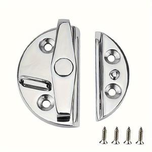 Round Box Buckle 316 Stainless Steel Marine Swivel Hinge For <b>Yacht</b> Heavy Duty Replacement Repair - Product Image 5