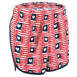 Nuevo diseño, diseños personalizados, pantalones cortos de Lacrosse de tela de malla para niñas, estampado de sublimación profesional, ropa deportiva transpirable de poliéster 100% - Product Image 3