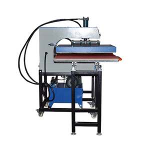 Presse à chaud hydraulique double plateau robuste à glissière grand format 50x70 cm pour sublimation – Prix usine - Product Image 6
