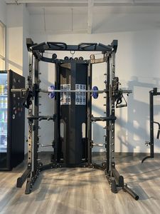 Máquina Multifuncional Freeman Comercial Todo en Uno: Power Rack, Cable Crossover, Combinación <span class=keywords><strong>de</strong></span> Sentadillas y Máquina Smith - Product Image 4