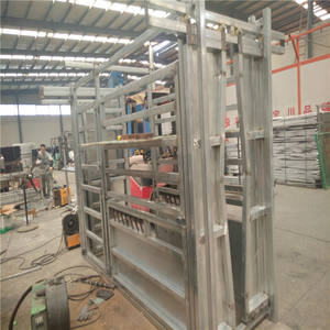 In acciaio al carbonio attrezzature <span class=keywords><strong>per</strong></span> allevamento di bestiame schiacciare Scoop <span class=keywords><strong>per</strong></span> il bestiame schiacciare scivolo rivestimento in polvere <span class=keywords><strong>per</strong></span> recinzioni fattoria di <span class=keywords><strong>recinzione</strong></span> di animali - Product Image 4