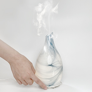 120ml ánh sáng ấm hương thơm khuếch tán, kính Thanh Lịch Tinh dầu khuếch tán & độ ẩm, USB-powered, yên tĩnh siêu âm, tự động tắt - Product Image 6