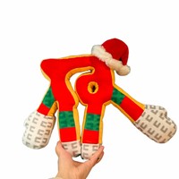Nouveauté transfrontalière : Peluche de Noël mignonne et ludique, modèle 67, pour chambre, série 9