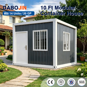 Casa Contenedor Desmontable de 10 Pies, Oficina <span class=keywords><strong>en</strong></span> el Patio Trasero, Cochera Lista para la <span class=keywords><strong>Venta</strong></span> - Product Image 1