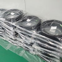 Kabel Drop Optik Singlemode 1 Core SC APC Pra-Konektor dengan Kaki 2.9mm, Tahan Air IP68, untuk Penggunaan Luar Ruangan FTTH