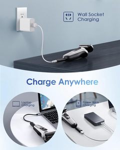 Adaptador de Cargador Mini Tipo-C de 12V/3.5V para Afeitadoras Eléctricas de la Serie 1/3/5/6/7/<span class=keywords><strong>9</strong></span>/XT5 - Reemplazo Portátil USB-C - Product Image 6