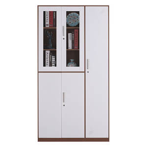 Armoire de classement moderne en acier de grande taille avec 5 portes et serrure à clé pour la maison, le bureau, l'école et l'hôpital - Product Image 1