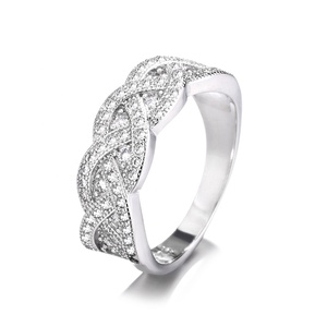 New Design CZ Jewelry <strong>Custom</strong> <strong>Ring</strong> 925 Sterling Silver <strong>Ring</strong> Eternity <strong>Ring</strong> - Product Image 1