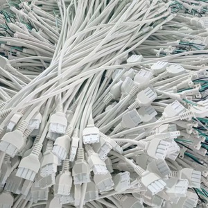 Ac Power Cord Iec C15 Nema <b>Plug</b> 10A PVC Wire SJTOW Type For Electric Blanket <b>Heater</b> Connection - Product Image 1