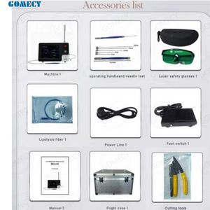 एंडोलेज़र मशीन 635 980 1470 डायोड लेजर लिपोलिसिस वसा हटाने - Product Image 4