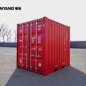 Conteneur de stockage portable pour marchandises sèches de 10 pieds, mini-conteneur d'expédition 10HC en acier Corten certifié CSC, marque JUNYANG - Product Image 2