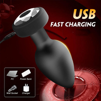 Jouets et jeux sexuels pour adultes, hommes et femmes, télécommande 10 fréquences de vibration, petit plug anal pour massage de la prostate féminine