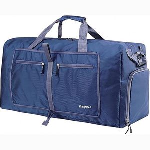 Échantillon gratuit Sac de sport pliable grande capacité pas cher, sac de voyage étanche en tissu Oxford cationique, sac de fitness portable - Product Image 3