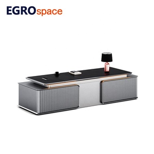 Esgospace bảng CEO bàn điều hành BOSS melamine đồ nội thất hiện đại quản lý giám đốc L hình văn phòng bảng - Product Image 1