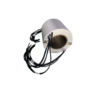 Anneau collecteur étanche IP65, diamètre intérieur 143 mm, 5 circuits, 65 A, joint rotatif électrique robuste - Product Image 2