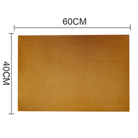 Tapis de cuisson professionnel en PTFE et fibre de verre, certifié LFGB, antiadhésif, réutilisable, pour boulangerie commerciale