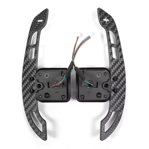 Palancas de cambio magnéticas de fibra de carbono auténtica para <span class=keywords><strong>Cupra</strong></span> - Product Image 6