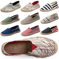 Nouvelles Espadrilles Alpargata Confortables pour Hommes et Femmes en Toile Respirante à Enfiler