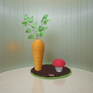 Pet toy <b>cat</b> <b>scratching</b> post, upright sisal and carrot <b>cat</b> climbing frame, <b>cat</b> <b>scratching</b> <b>board</b>, <b>cat</b> entertainment and <b>cat</b> - Product Image 4