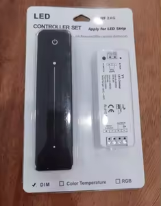 R11 Blanc Couleur Luminosité RF 2.4G Sans Fil 1 Clé Tactile LED Gradateur Télécommande pour Bande Lumineuse de Couleur Unique - Product Image 3