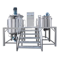Homogénéisateur Mélangeur Industriel Chauffant à Moteur DC, Émulsifiant Sous Vide pour le Mélange de Savon Liquide et de Détergent