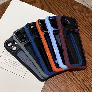 เคสใสคริสตัลป้องกันเลนส์แบบเต็มรูปแบบสุดหรูสำหรับ iPhone 18 Pro Max 17 16 15 14 พร้อมปุ่มสัมผัสกล้องและกันชน - Product Image 3