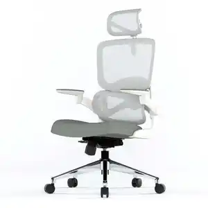 Ergonomic Massage With Headrest Mesh Back Sihoo Desk Black Office Chairs
