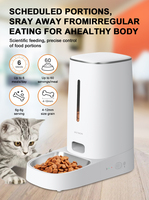 Mangeoire pour chien alimentée par batterie distributeur automatique de nourriture avec APP