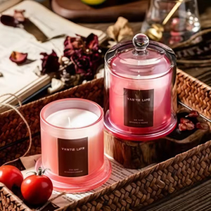 Handmade Scented Soy Wax Christmas Souvenir Gift Aroma Scented Candle with Lids and Box for Home Decor - Product Image 4