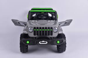 功能强大的12V SUV轮式电动汽车，带发光二极管照明2座，适合10-12岁儿童使用，功能2.4G遥控器 - Product Image 6