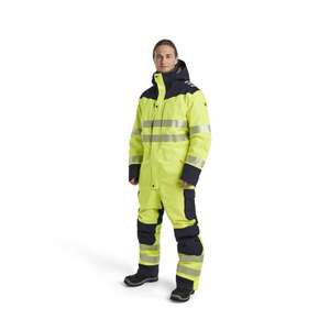 BLAKLADER - 631715343389S Multinorm overol de invierno Amarillo/Azul marino-EAN 7330509855317 ROPA DE TRABAJO RESISTENTE A LLAMAS - Product Image 3