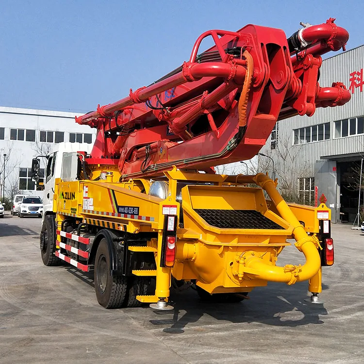 specifications ZLIN52261THB 37M co<i></i>ncrete pump truck self mobile propelled co<i></i>ncrete boom pump